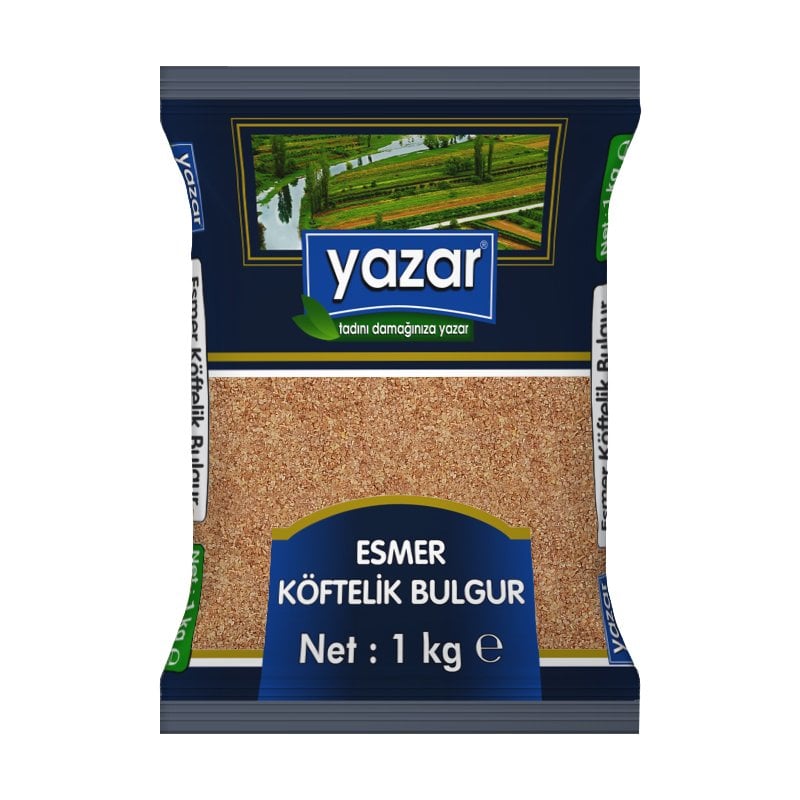 Yazar Esmer Köftelik Bulgur 1 Kg. x 12 Adet